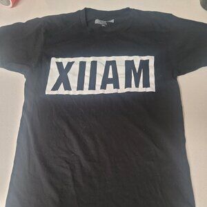 12AM Run Classic Box Logo Black White T-Shirt Short Sleeve Tee Great Quality